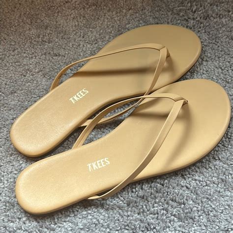 TKEES Shoes New Tkees Lily Nude Sandals Poshmark