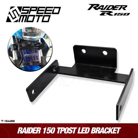 RAIDER 150 CARB MINI DRIVING LIGHT LED BRACKET FOR SUZUKI R150 LED