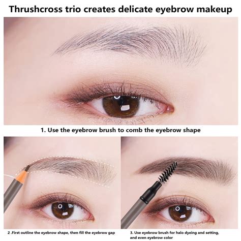 Eyebrow Brush For Oil Arches And Halos Head Candy Straightener Brush Eyebrows Stencils Stickers