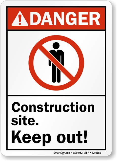 Construction Site Signs | Construction Site Safety Signs