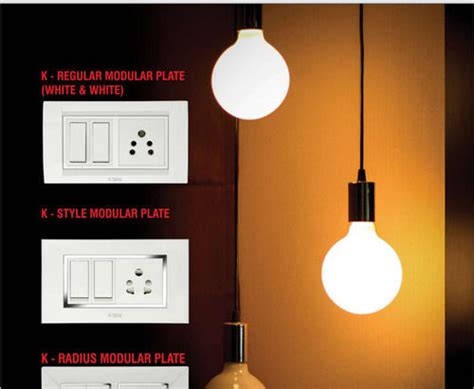 Rectangular White Electrical Modular Switches Usage Industrial At Best