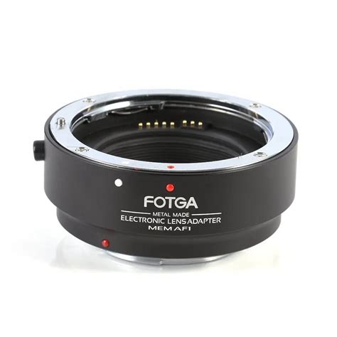 Fotga Eletr Nico Lente De Foco Autom Tico Adaptador Anel Para Canon Eos