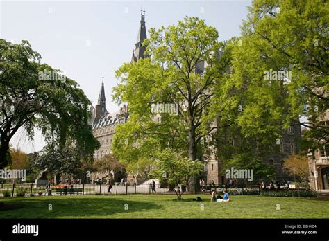 Georgetown University campus, Washington DC, USA Stock Photo - Alamy