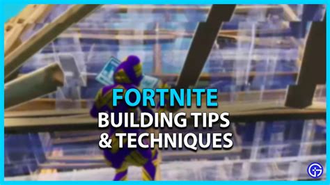 Fortnite Building Tips For Beginners (2023) - Gamer Tweak