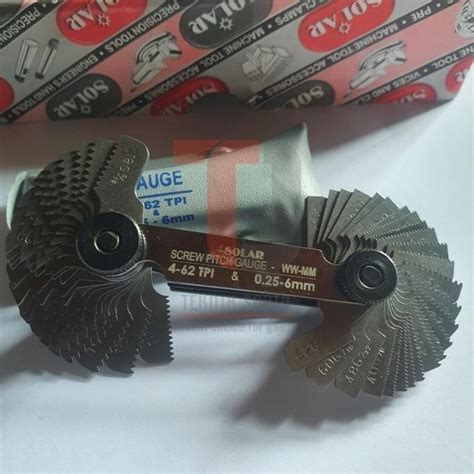 Jual Mal Ulir Mar Drat Mal Screw Pitch Gauge Sisir Drat Baut