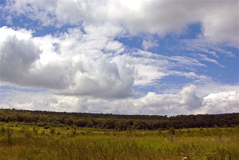 summer scene stock image image  cloudscape surreal