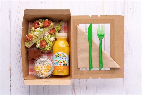 Deconstructed Vegan Breakfast Box