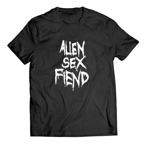 Camiseta Alien Sex Fiend Logo Camisa Banda Gothic Rock MercadoLivre