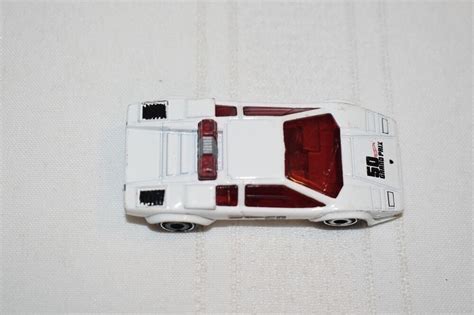 Hot Wheels White Lamborghini Countach Pace Car Grand Prix Malaysia FJV EBay White