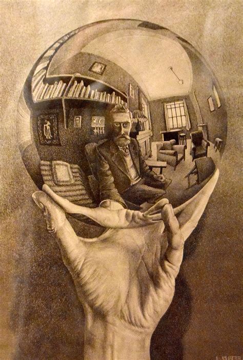 M C Escher Drawing Hands