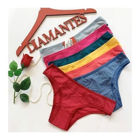 Combo Calcinhas Diamantes Lingerie Parcelamento Sem Juros