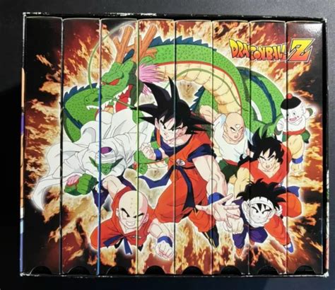 Vhs Dragon Ball Z Saiyan Conflict Saga Box Set Complete 8 Tapes And Box