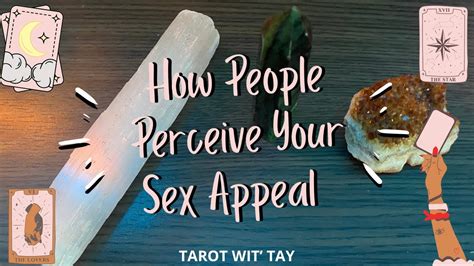 😈👄pick A Card👄😈 How People Perceive Your Sex Appeal Masculine