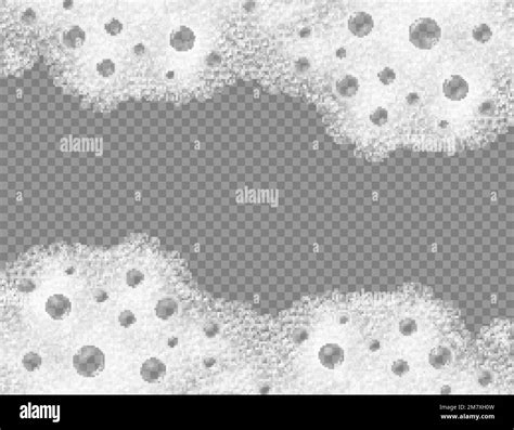 Soap Foam Overlying On The Background Vector Illustration Eps 10 Stock Vector Image And Art Alamy