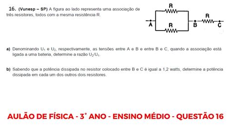 Aul O De F Sica Ano Quest O A Figura Ao Lado Representa Uma