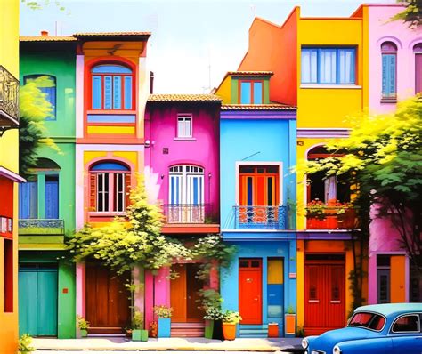 Solve Casas De Colores Jigsaw Puzzle Online With Pieces