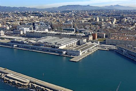 Vues aériennes du Port de Commerce de Marseille PAF