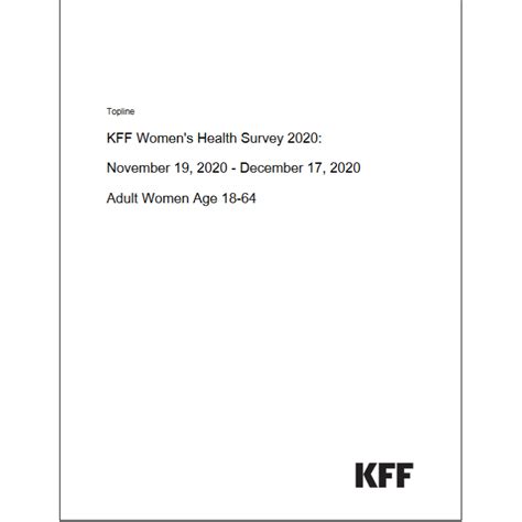 Women S Sexual And Reproductive Health Services Key Findings From The