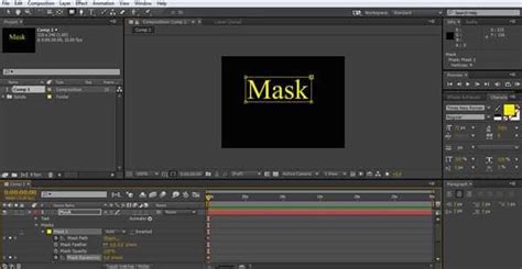 How to Create a Mask from a Shape with After Effects[2023]