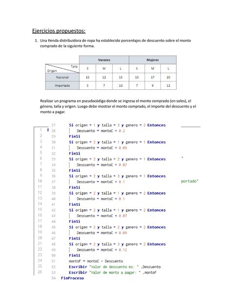 S10s1 Resolver Ejercicios Principios De Algoritmos Utp Studocu