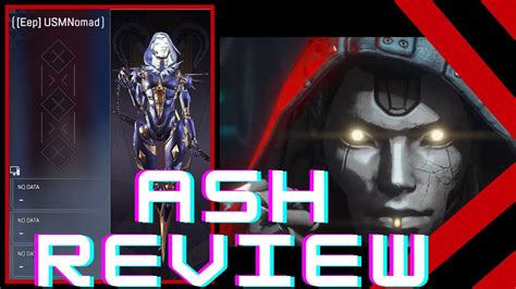 Ash Review And Guide In Apex Legends Apex Legends Season 11 Youtube