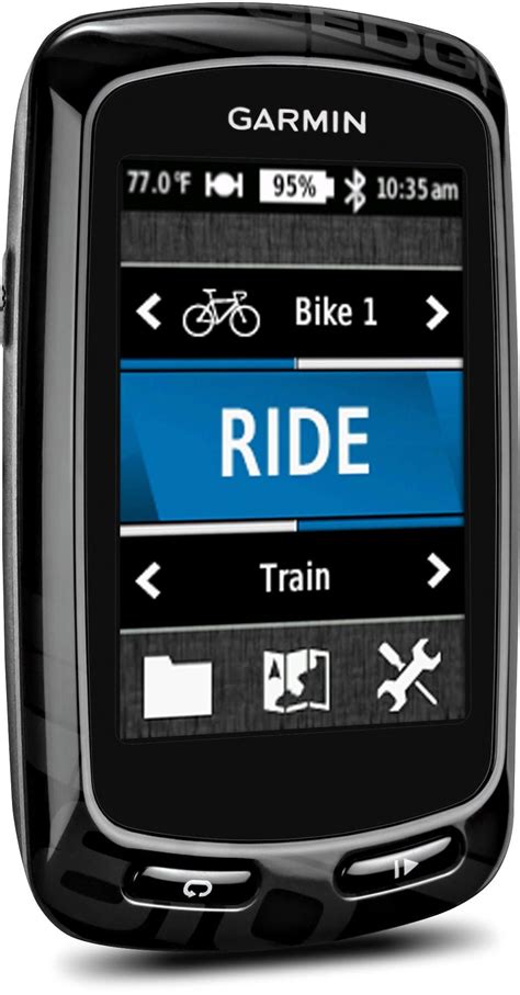 The Garmin Edge 810 GPS Boasts On Board Maps And Navigation A Color