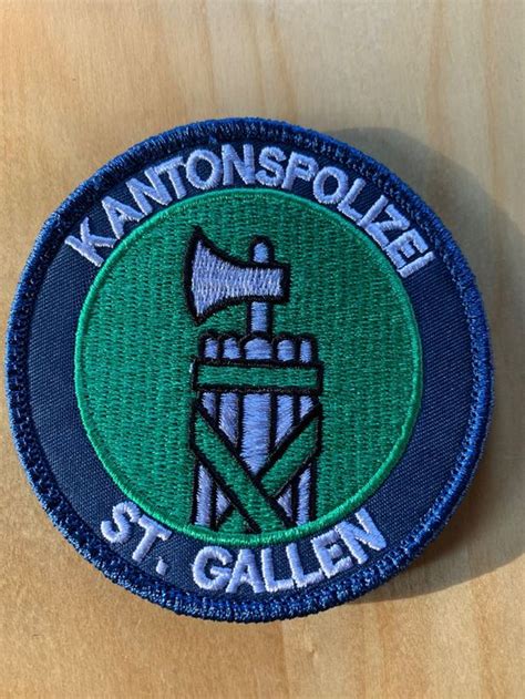 Patch Polizei Kantonspolizei St Gallen Kaufen Auf Ricardo