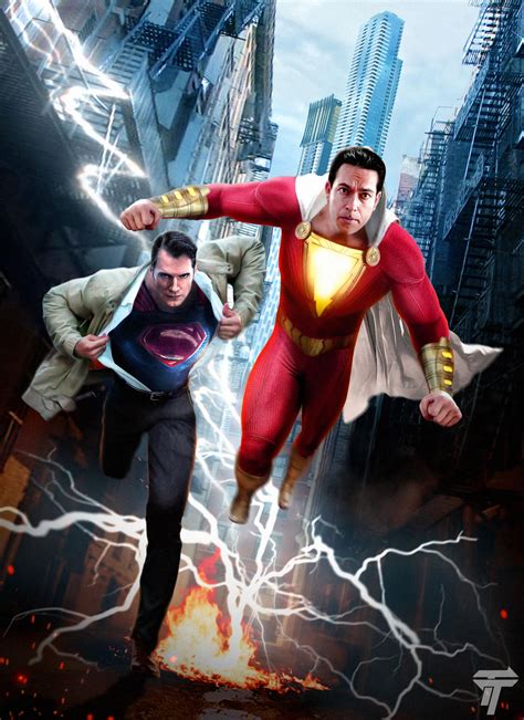 Shazam and Superman by Timetravel6000v2 on DeviantArt