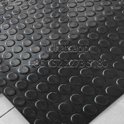 Rubber Coin Flooring For Trailer Mm Stud Antislip Floor Mats