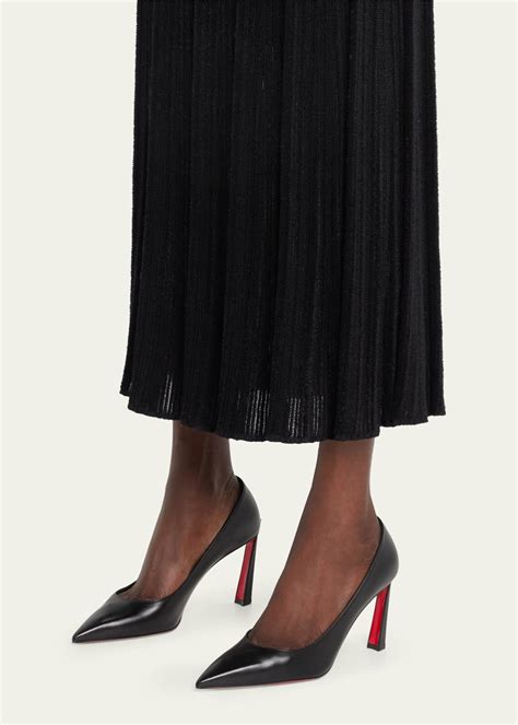 Christian Louboutin Condora Leather Red Sole Pumps Bergdorf Goodman