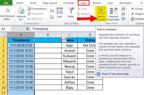 Text To Columns In Excel Examples How To Convert Text To Columns