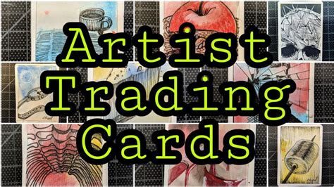 How To Make Artist Trading Cards Method 2 Theartproject 2018 Chad