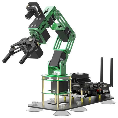 Buy Yahboom Robot Arm For Nvidia Jetson Nano B Dof Ai Robotic Hand