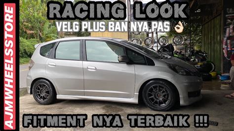 MODIFIKASI RACING LOOK HONDA JAZZ GE8 REKOMENDASI VELG BUAT HONDA