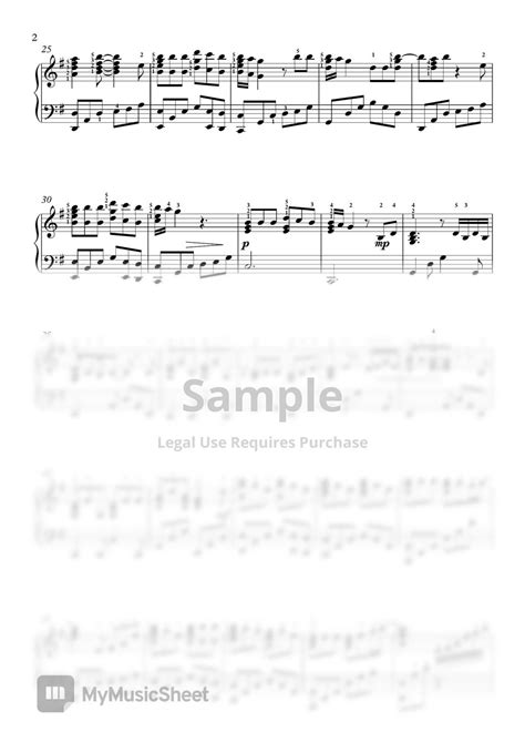 Lady Gaga Hold My Hand Sheets By Adelina Piano