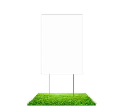 Bannerbuzz Blank Yard Signs