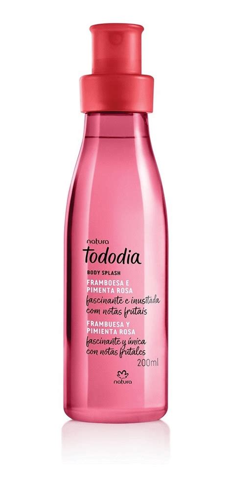 Body Splash Frambuesa Y Pimienta Rosa Tododia Natura MercadoLibre