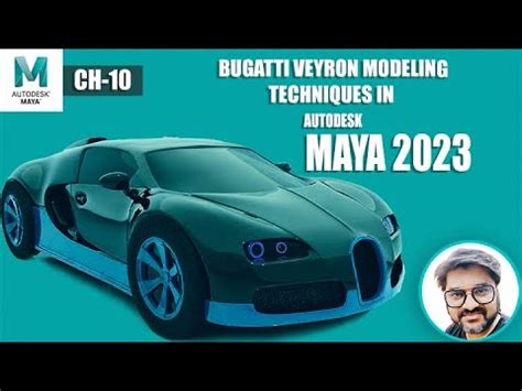 How To Model Bugatti Veyron Car In Autodesk Maya 2023 CH 10 YouTube