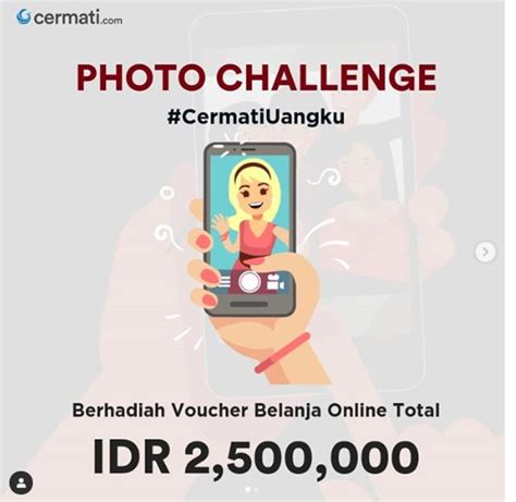 Photo Challenge Cermati Uangku Berhadiah Voucher Belanja Online