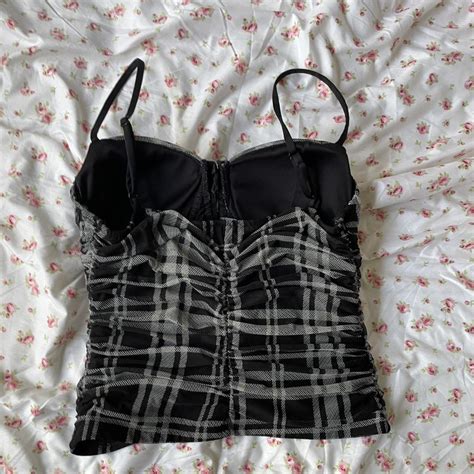 Gothic Tank Top Tagged As Unif For Exposure Padded Depop