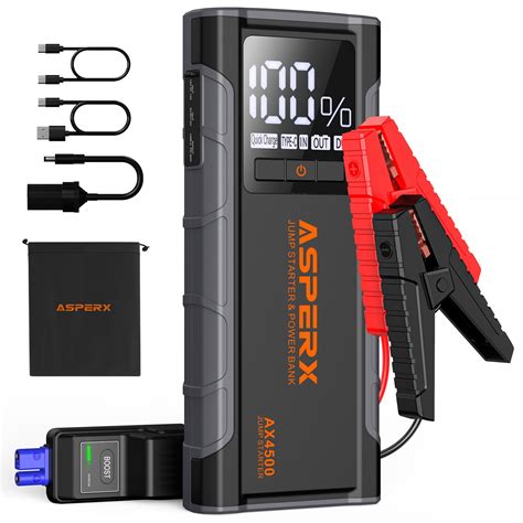 Amazon Asperx Ax Jump Starter A Peak Car Jump Starter For