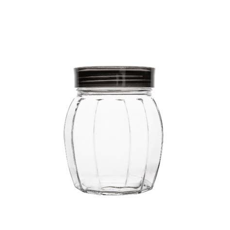 Glass Sealed Jar With Plastic Lid Hmfg57s 750 750 Ml Deli Glass