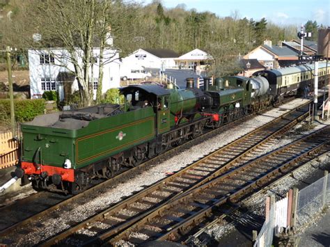 South Devon Railway Double Headed Ecs © Chris Allen Geograph