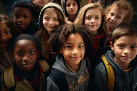 AI generated ethnic diversity school kids 35974221 Stock Photo at Vecteezy