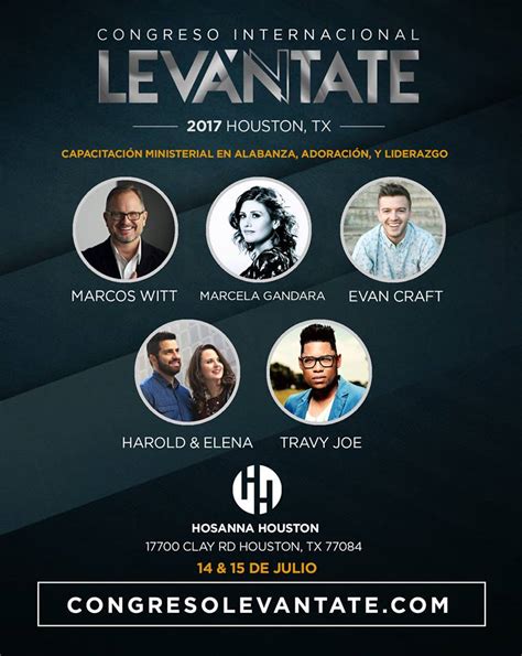 Congreso Levántate 2017 En Houston Tx 14 Y 15 De Julio Eyc