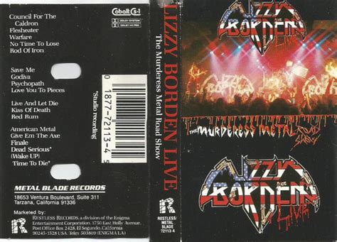 Lizzy Borden The Murderess Metal Road Show Encyclopaedia Metallum