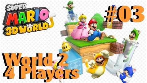 Super Mario 3d World World 2 100 Walkthrough 4 Players Part 12