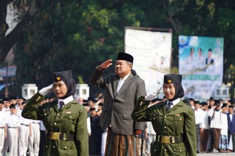 Ribuan Santri Meriahkan Peringatan Hari Santri Nasional Di Kabupaten Garut