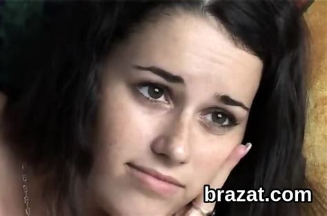 Casting Honey Leaves After Hardcore Sex And Anus Riding