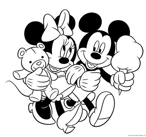 Imagenes De Mickey Mouse Para Colorear